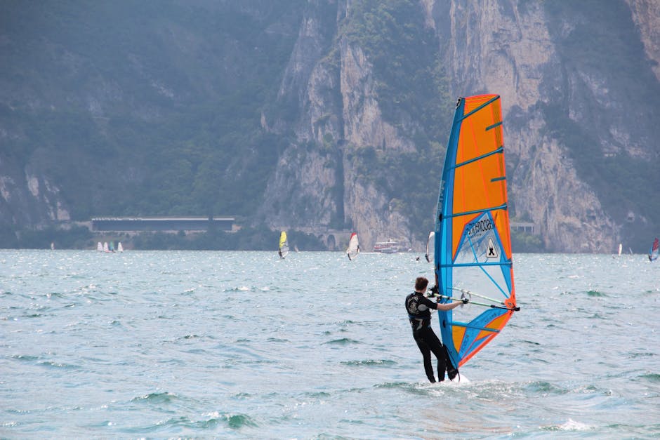 voile windsurf debutant