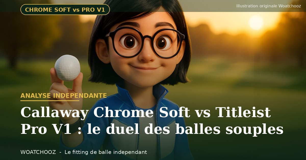 Callaway Chrome Soft vs Titleist Pro V1 : le duel des balles souples